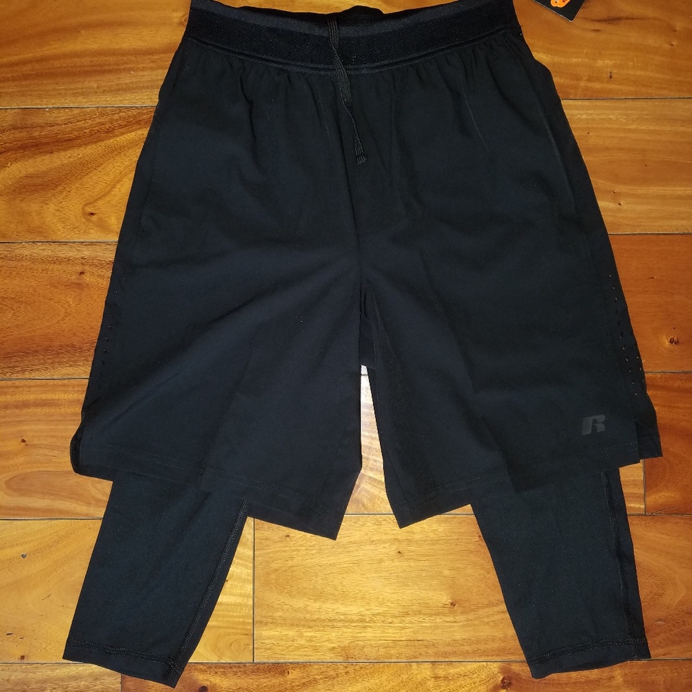 Russell 2 in 1 Training Shorts